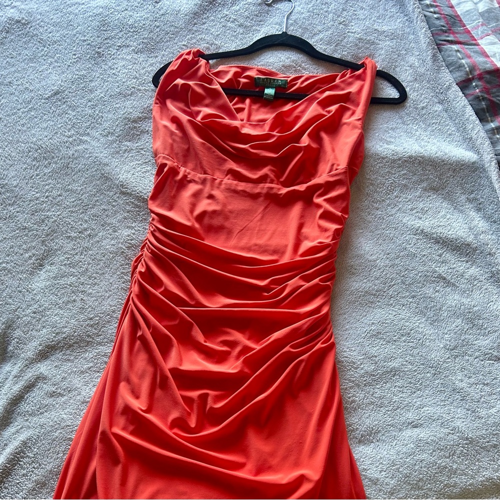 Ralph Lauren One Coral Dress